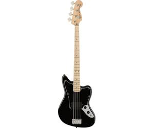 Squier by Fender Affinity Jaguar Bass H, Basse Débutant Medium Scale | Manche de diapason moyen pour une jouabilité facile, micro humbucker, cours virtuels gratuits inclus