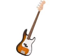 Squier by Fender Debut Precision Bass Électrique Débutant Sunburst | Basse électrique pour débutant, cours virtuels gratuits, manche fin et facile à jouer, pack débutant, son Precision Bass