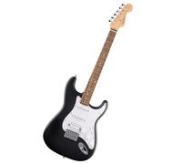 Squier by Fender Debut Stratocaster HSS Guitare Électrique Débutant Rouge | Guitare électrique pour débutant, cours virtuels gratuits inclus, manche facile à jouer, micros HSS