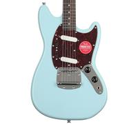 Squier by Fender Jazzmaster Guitare électrique au son classique des années 60 Sonic Blue Full Mustang.