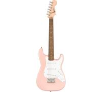 Fender Guitare électrique Squier Mini Stratocaster – Débutants, Fender Play inclus – Rose coquillage
