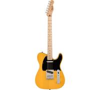 Squier by Fender Sonic Telecaster, Guitare Electrique, Touche en Laurier, Plaque de Protection Noire, Rouge Torino, Incluant des Cours Virtuels Gratuits sur Fender Play