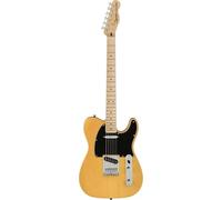 Squier by Fender Affinity Series Telecaster, Guitare Electrique, Touche en Erable, Plaque de Protection Noire, 3 Couleurs Tonalités Marron, Inclus des Cours Virtuels Gratuits sur Fender Play