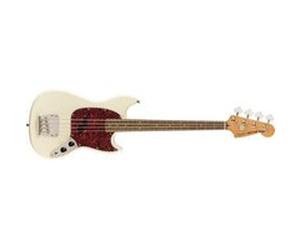 Squier Classic Vibe '60s Mustang Bass - touche laurier - Olympic White G
