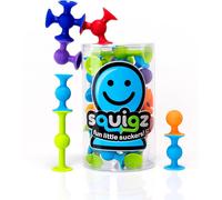 Squigz Starter 22 Piece Set,Kids Preschool Toy,Suction Toy Set,Sorting And Stacking Toy,Toy Building Sets,Preschool Bath Toys,Innovative Toy For Kids Aged 3 Years And Older