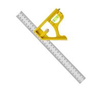 Squine Combinée - Machiniste À Bord Droit Combiné | Règle De Menuiserie Multifonctionnelle Du Bois | Pour La Fenêtre De La Porte À Domicile Construction De La Fenêtre De Porte | Cadrage Combiné Carré