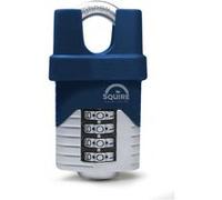 Squire Locks Vulcan Combi 40 Lock Argenté