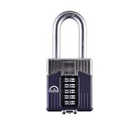 Squire Cadenas robuste (Warrior Combi 65/2.5) - Anse la plus résistante - Warrior à 5 roues - Alliage d'acier au bore pour la résistance à la corrosion - Résistant aux intempéries (Bleu, 65 mm)