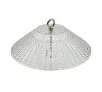 Squirrel Baffle for Bird Feeder - Waterproof Large Clear Dome Cover | Stainless Steel Hook Included F0r Easy Installation | Perfect for Birdhouse Garden Yard Patio Balcony All Seasons