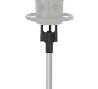 Squirrel Buster Adaptateur de mât pour Fixation de mât A Plus Wild Bird Feeder Noir (mât Non Inclus)