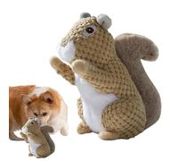 Squirrel Dog Chew Toy - Dog Big Fat Squirrel Plush | Jouets pour chiens d'écureuil classique doux, jouet en peluche pour chien d'écureuil pour chien, chiot