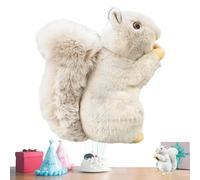 Squirrel Feip, Animaux Pleins D'écureuils | Peluche Pour Animaux D'écureuil Grande Queue, 20 Cm/7,8 Pouces Squirrel Feip, Animal Farci D'écureuils - Peluche Pour Animaux D'écureuil Grand