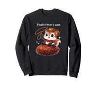 Squirrel Finally I'm on a Date Funny Kawaii Anime Cute Sweatshirt