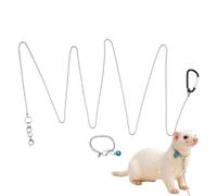 Squirrel Harness Animal Walking Leading Strap with Bell