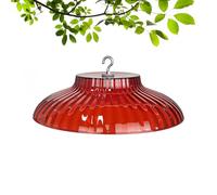 Squirrel Proof Baffle - Rainproof Seed Shield, Hanging Protection Guard, Outdoor Bird Barrier | For Patio Deck Backyard Garden Feeder Station Wild Birds Wildlife Feeding Area Safety Outdoor Hanging In