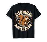 Squirrel Whisperer Funny Wildlife Lover Zoo Garçons Filles Enfant T-Shirt Graphique avec Valeur