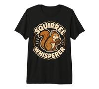 Squirrel Whisperer Funny Wildlife Lover Zoo Garçons Filles Enfant T-Shirt Haut de Gamme