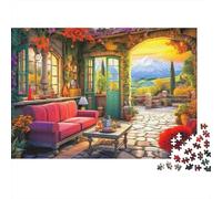 Squirrels Under Mushroom Puzzle 1000 Pièces pour Adultes Et Enfants Squirrels Under Mushroom Scene Jeu Éducatif Jouets Défi Activité Relaxante Cadeaux De Voyage 52x38cm/1000pcs