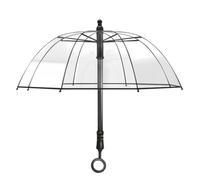 Squirter en eau parapluie | Pistolet de pulvérisation à l'eau | Parapluie de pluie transparent | Jouet de farce en plein air amusant | Build PVC, 82 cm de diamètre, gamme de bombe de 10 m, pour les je