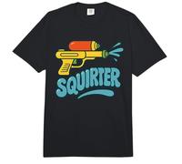 Squirter Pistolet à Eau rétro Jaune/Bleu/Orange Comfort Colors Adult Heavyweight T-Shirt