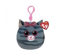 Peluche Ty Squish A Boos Clip Kiki Le Chat Multicolore