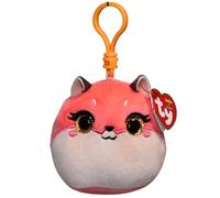 Peluche Ty Squish A Boos Clip Roxie Le Renard Multicolore