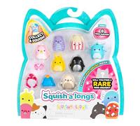 Pack de 8 figurines Squish-a-long Style 2 W3 Multicolore A