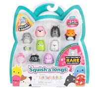 Squish-a-longs Pack de 8 Mini-Squish Squish-a-longs (Vague 3, Style 3)