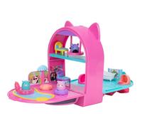 Jazwares Squish-a-Longs Ensemble de jeux Pack voyage Série 1 — 3 mini 2,5 cm, 9 meubles