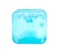 Squish Cube Fidget - Soft Stress Relief Block, Snowflake Embedded with Compression Toy Set, Handheld Gadget, Portable Calm, Grip Tool for Focus Play Relaxation Sensory Engagement