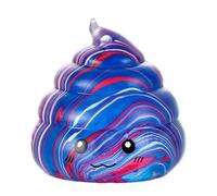Squish Fun Toy, Kids Squeeze Ball, 2.17x2.17x2.56in Elastic Prank Stress Toy with Soft Stretch Texture, Sturdy Gel Play Material, Cute Novelty Shape Design, Kids Party Gift Use