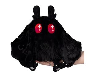Squishable - Mini Bébé Mothman - Mothman Collection - 22 cm - Peluche Douce Objet de Collection - Aimants aux Ailes, S'ouvre