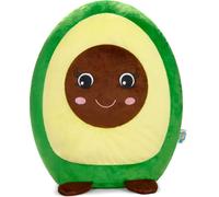 SQUISHBRUBIES Anna l'Avocat - 35 cm Peluche - Peluche super douce à câliner, à offrir et à collectionner - Vert et brun
