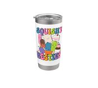 Squishies Life Is Better W Friends Squishy Sweets Besties Gobelet isotherme en acier inoxydable double paroi