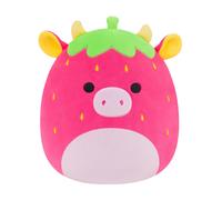 Peluche Squishmallows Cleary La vache fraise 30 cm Multicolore G