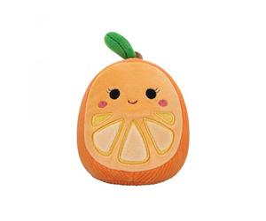 Squishmallow - Pets Dog Toy With Squeaky Sound - Orange 18 Cm Fruit