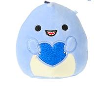 Squishmallow Ronello le dinosaure (11,4 cm) Valentine's Squad