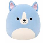 Squishmallows - 19,1 cm - Elias Blue Boston Terrier en peluche