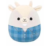 Squishmallows - 19,1 cm - Marcheur chèvre grise portant une chemise/peluche