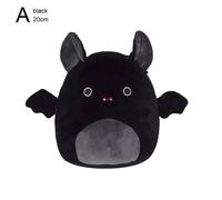 Squishmallows 2022 Halloween Squad 8"" Emily la chauve-souris tout noire Pl noir 20 cm