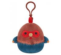 Squishmallows - Asst 9 Cm P15 Clip On - Brown And Blue Rooster