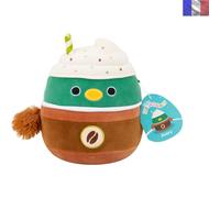 Squishmallows Avery le Canard Colvert - Peluche 19 cm pour Anniversaire