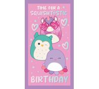 Squishmallows Carte d'anniversaire pour les amateurs de squishmallows, pour elle, sœur, fille, cousine