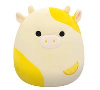 Peluche Squishmallows Dagmar La vache citron 30 cm