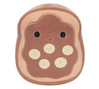 Squishmallows Danilo Toast original à la banane au chocolat 20,3 cm - Peluche officielle Jazwares