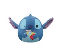 Squishmallows Disney Stitch Eating Fries Taille M 20,3 cm