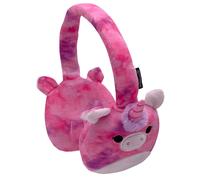Squishmallows Casque Bluetooth Lola – Microphone intégré, portée 10 m – Rose
