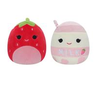 Squishmallows - Flip A Mallow 13 cm P15 - Scarlet the Strawberry/Amelie the Milkshake