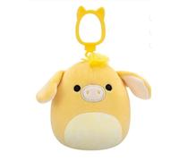 Squishmallows Gavyn l'âne, jouet en peluche à clip de 8,9 cm