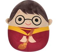 Squishmallows Harry Potter Harry dans une robe de Quidditch en peluche 20 cm